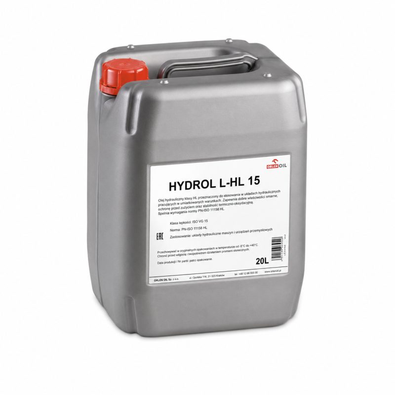 Olej hydrauliczny HYDROL L-HL 15 KP 20L